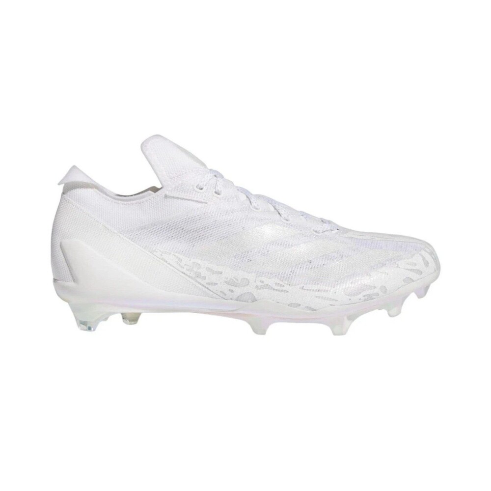 Adidas Adizero Electric White Metallic IE437 Football Cleats Mens Size 10.*